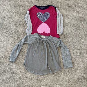 Size 4 Long Sleeves shirts